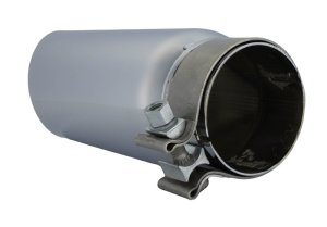 Ford F-150 Performance Exhaust - Ford Racing - Exhaust Tips, 4 in., Chrome-Plated, Stainless Steel - Chrome - `21-`25 Ford F-150 Performance Exhaust - Ford Racing - Exhaust Tips, 4 in., Chrome-Plated, Stainless Steel - Chrome - `21-`25